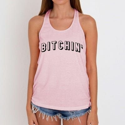 Bitchin Logo Women's Knotted Racerback Tank