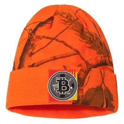 Bitcoin Abstract Kati Licensed 12" Camo Beanie