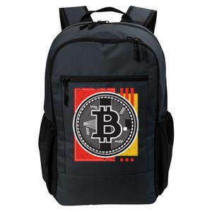 Bitcoin Abstract Daily Commute Backpack