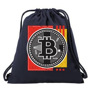 Bitcoin Abstract Drawstring Bag