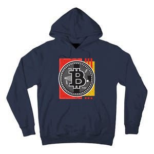 Bitcoin Abstract Tall Hoodie