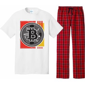 Bitcoin Abstract Pajama Set