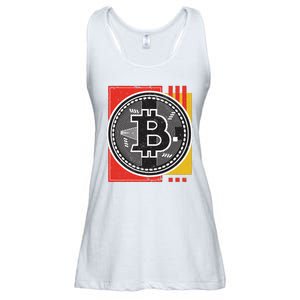 Bitcoin Abstract Ladies Essential Flowy Tank