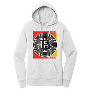 Bitcoin Abstract Women's Pullover Hoodie