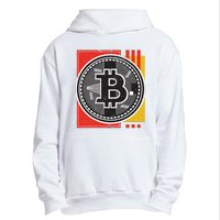 Bitcoin Abstract Urban Pullover Hoodie