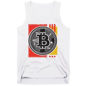 Bitcoin Abstract Tank Top