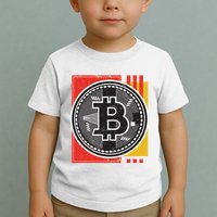 Bitcoin Abstract Toddler T-Shirt