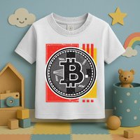 Bitcoin Abstract Toddler T-Shirt