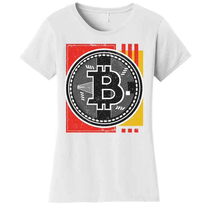 Bitcoin Abstract Women's T-Shirt