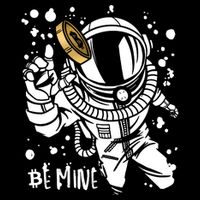 Bitcoin Astronaut Be Mine Impact Tech Backpack
