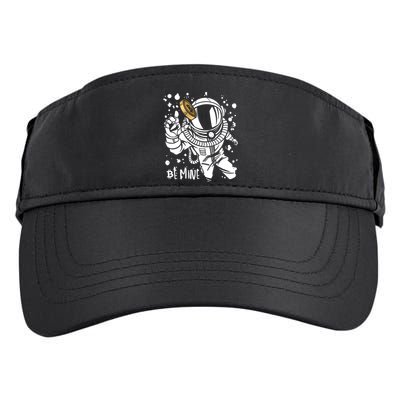 Bitcoin Astronaut Be Mine Adult Drive Performance Visor