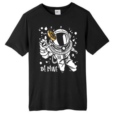 Bitcoin Astronaut Be Mine Tall Fusion ChromaSoft Performance T-Shirt