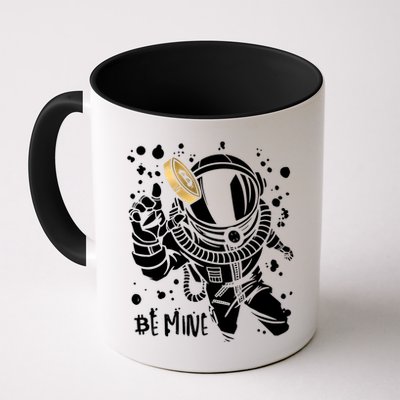 Bitcoin Astronaut Be Mine Mug