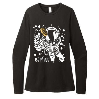 Bitcoin Astronaut Be Mine Womens CVC Long Sleeve Shirt