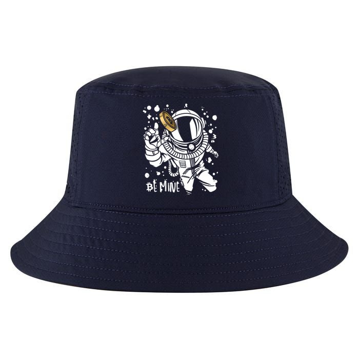Bitcoin Astronaut Be Mine Cool Comfort Performance Bucket Hat