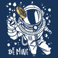 Bitcoin Astronaut Be Mine Cool Comfort Performance Bucket Hat