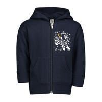 Bitcoin Astronaut Be Mine Toddler Zip Fleece Hoodie