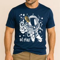 Bitcoin Astronaut Be Mine Cooling Performance Crew T-Shirt