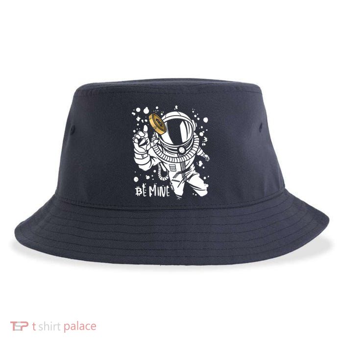Bitcoin Astronaut Be Mine Sustainable Bucket Hat