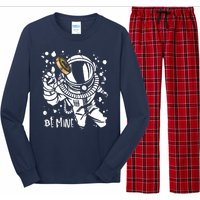 Bitcoin Astronaut Be Mine Long Sleeve Pajama Set