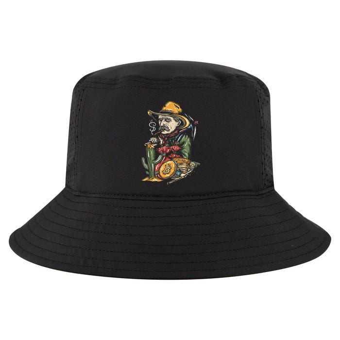 Bitcoin Bob Cool Comfort Performance Bucket Hat