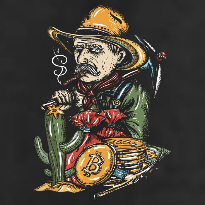 Bitcoin Bob Cool Comfort Performance Bucket Hat