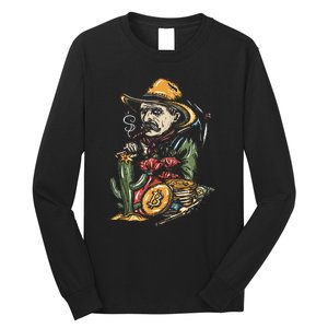 Bitcoin Bob Long Sleeve Shirt