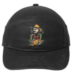 Bitcoin Bob 7-Panel Snapback Hat