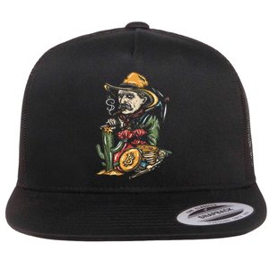 Bitcoin Bob Flat Bill Trucker Hat