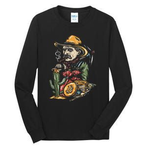 Bitcoin Bob Tall Long Sleeve T-Shirt