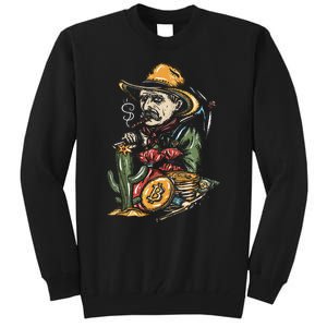 Bitcoin Bob Tall Sweatshirt