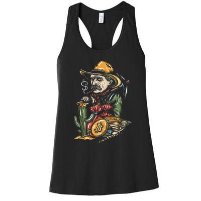 Bitcoin Bob Women's Racerback Tank