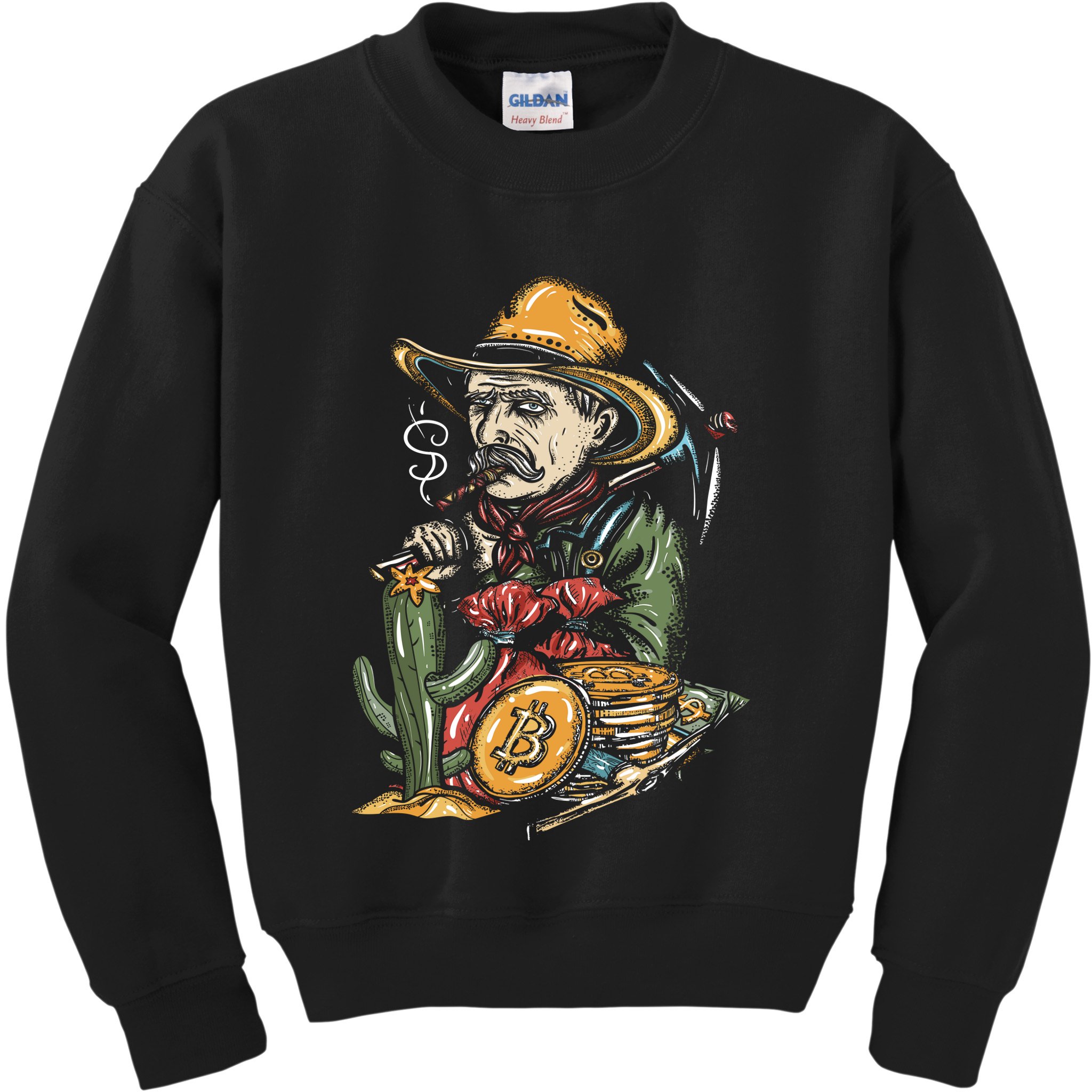 Bitcoin Bob Kids Sweatshirt