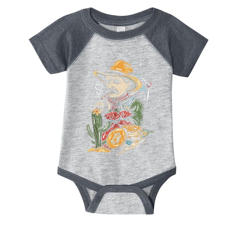 Bitcoin Bob Infant Baby Jersey Bodysuit