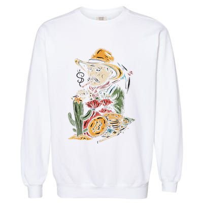 Bitcoin Bob Garment-Dyed Sweatshirt