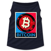 Bitcoin BTC Logo Crypto Currency Moon Hodl Doggie Tank