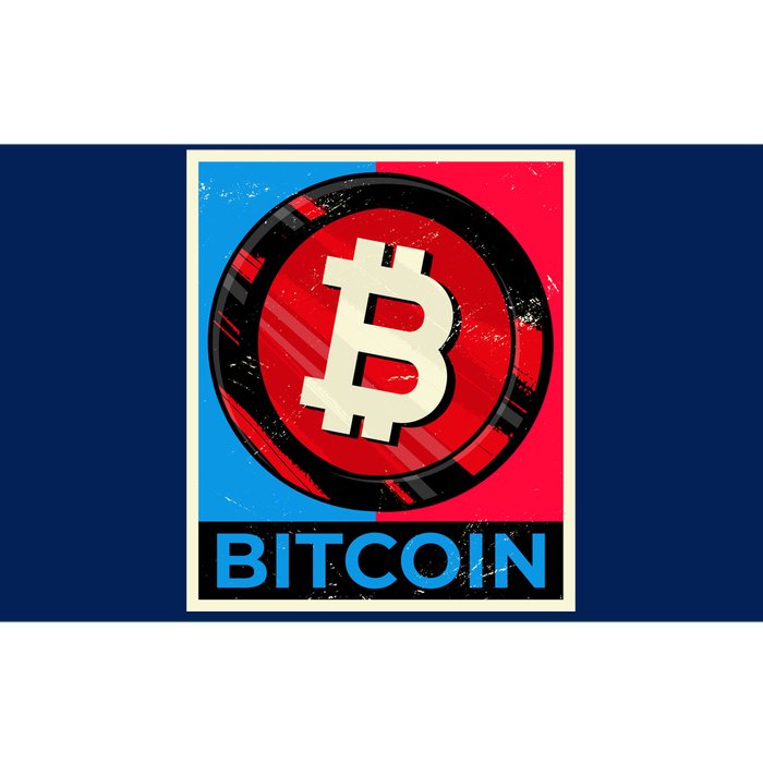 Bitcoin BTC Logo Crypto Currency Moon Hodl Bumper Sticker