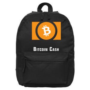 Bitcoin Cash Classic 16 in Basic Backpack