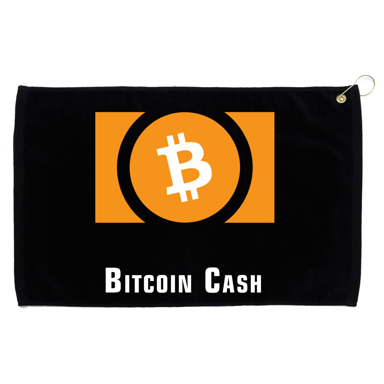 Bitcoin Cash Classic Grommeted Golf Towel