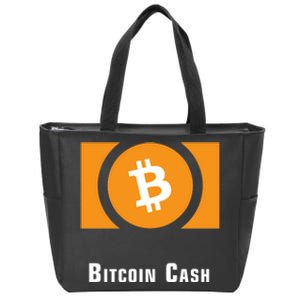 Bitcoin Cash Classic Zip Tote Bag