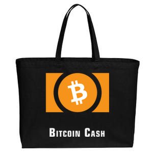 Bitcoin Cash Classic Cotton Canvas Jumbo Tote