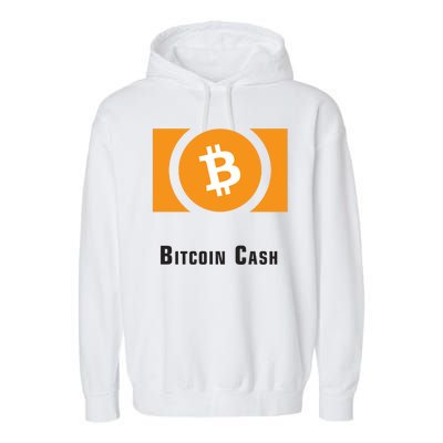 Bitcoin Cash Classic Garment-Dyed Fleece Hoodie