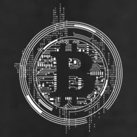 Bitcoin Chip Logo Cool Comfort Performance Bucket Hat