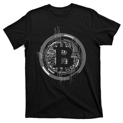 Bitcoin Chip Logo T-Shirt