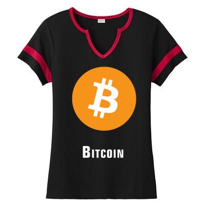 Bitcoin Classic Ladies Halftime Notch Neck Tee