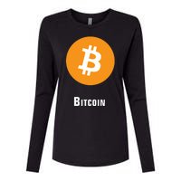 Bitcoin Classic Womens Cotton Relaxed Long Sleeve T-Shirt