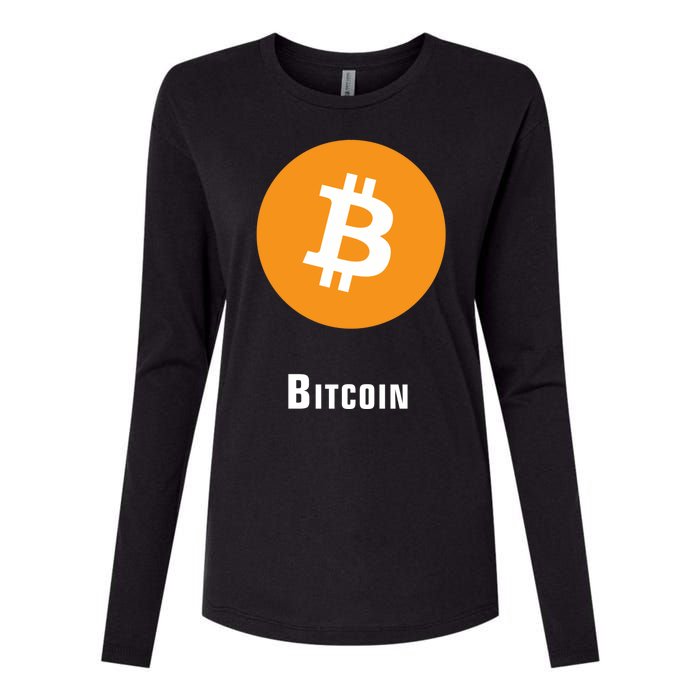 Bitcoin Classic Womens Cotton Relaxed Long Sleeve T-Shirt