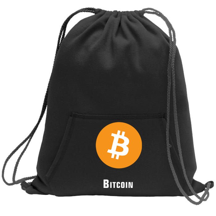 Bitcoin Classic Sweatshirt Cinch Pack Bag