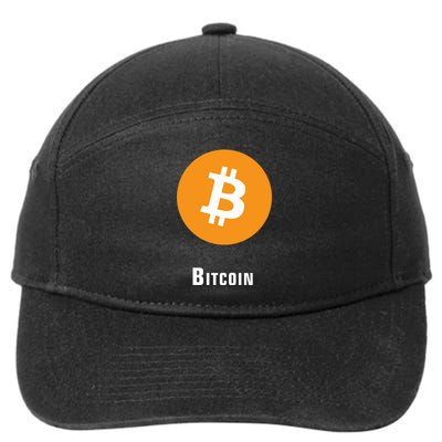 Bitcoin Classic 7-Panel Snapback Hat