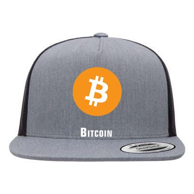 Bitcoin Classic Flat Bill Trucker Hat